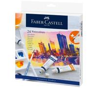 Watercolor Paints In Tubes 24 Colors Faber-Castell Top Quality