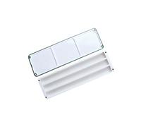 Watercolor Palette with Leakproof Lid Stackable Paint Box for Acrylic Watercolor Oil Pigment Storage Modular Paint Mixing Box