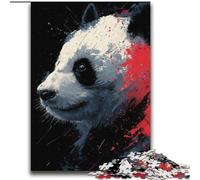 Watercolor Panda 2000 Piece Jigsaw Puzzles for Adults, Stress Reliever Staycation Kill Time with Matching Poster And Trivia Sheet (70x100cm)