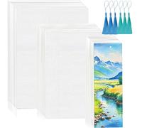 Watercolor Paper Bulk140lb/300gsm 100% Cotton Artist Sketch Easel Acrylic Painting Loose Drawing Oil Pastel Art Paper,Art Supplies for Kids Child Students Artists Adults(45 Sheets)