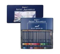 Watercolor Pencils - Premium Metal Box Kit, Richly Pigmented Drawing Set | Smooth Watercolor Pencils, Versatile Coloring Tools for Sketching Hobby Corner, Student Desk, Design, Home
