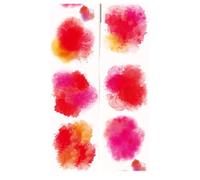 Watercolor PET Tape Scrapbooking Decorative Aesthetic Masking for Scrapbooking Journal Photo Album 50mmX2M Decorative Wrapping Sticker