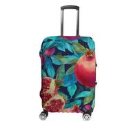 Watercolor Pomegranates Funny Luggage Cover for Suitcase Washable Travel Trolley Case Universal Protector