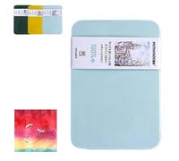 Watercolor Postcards Blank 4x6inch 24 Sheets Fine Grain Cotton Watercolor Cards in Tin Postcards for Paintings,Travel Notes Greeting Cards Gifting, Journaling & DIY Mailing Invitations (Blue)