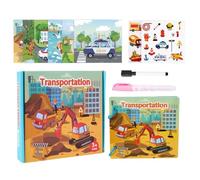 Watercolor Practice Book,Activity Safe Reusable Toy | Watercolor Painting Books,for Family Parent Boy Girl Home School Classroom Indoor