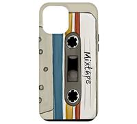 Watercolor Retro Mixtape Nostalgia Funky OldSchool Cassette Case for iPhone 12 Pro Max