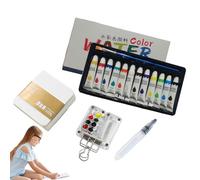 Watercolor Set | Water Color Art Kit - Art Palette Portable Professional Equipment for Beginners, Amateur Hobbyists, Artists, Lovers