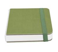 Watercolor Sketchbook, Mini Watercolor Sketchbook Watercolor Journal with 30 Sheet 3.94 * 3.94in for Drawing (Green)