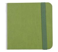 Watercolor Sketchbook Portable Pocket Mini 30 Sheet Fine Grain Watercolor Painting Paper for Artists Travelers Sketching On The Go 10 X 10cm (Green)