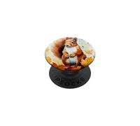 Watercolor Squirrel Squirrel Autumn Fall leaves PopSockets Adhesive PopGrip