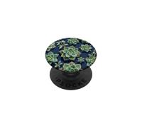 Watercolor Succulent Pattern Botanical Plant Lover Design PopSockets Adhesive PopGrip