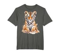 Watercolor Tiger Baby T-Shirt