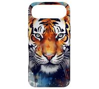 Watercolor Tiger Face Design Wild Animal Big Cat Tiger Case for iPhone Air