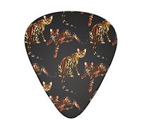 watercolor tiger stripe cat Bass Celluloid Guitar Plectrums Luxury Guitar Picks Cool Guitar Picks Custom Guitar Picks Fashion Guitar pick