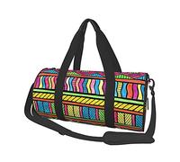 Watercolor Tribal Pattern Travel Duffel Bags Gym Sports Luggage Large Travel Tote Bag Overnight Weekend Bags for Man and Women