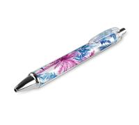 Watercolor Tropical Plants Floral Trees Ballpoint Pen Retractable Roller 0.5mm Fine Pens Smooth Writing for Office 1 PCS AS PIC 1