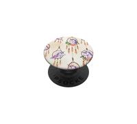Watercolor Unicorn Pattern Boho Cute Magical Fantasy PopSockets Adhesive PopGrip