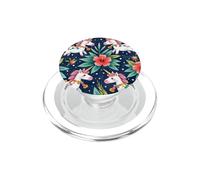 Watercolor Unicorn Pattern Boho Cute Magical Fantasy PopSockets PopGrip for MagSafe