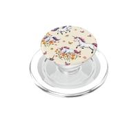 Watercolor Unicorn Pattern Boho Cute Magical Fantasy PopSockets PopGrip for MagSafe