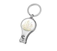 Watercolor Wild Meadow Flowers Nail Clippers Toenail Clipper Cutters Professional Nail Trimmer Nail Cuticle Cutter for Women Men