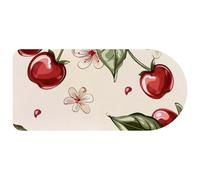 Watercolor Winter Forest Deer Pine Tree Snowflake Mouse Pad, Large Gaming Keyboard Mat with Non-Slip Rubber Base, Big Extended Desk Protector for Home Office, 29.1’’ x 13.8’’