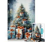 Watercolor Wonderland Jigsaw 1000 Pieces for Teenagers Memory Train Fun Clean Seamless Connection Relaxing Indoor Group Activity (50x75cm)