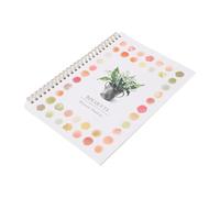 Watercolor Workbook Beginner Friendly Water Color Paint Set with Paint Brush, Step By Step Guidance for Developing Painting Skills, Paper 9.06x6.69in (Bouquet)