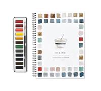 Watercolor Workbook, Watercolor Book Paint Set - Watercolor Drawing Set For Teens - Water Color Painting Supplies With Brush For Home, School, Traveling