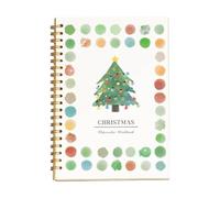 Watercolor Workbook with 12 Nature Scenes Painting Beginner Friendly Coloring Book Art Crafts for Creative Exploration Gift Teens (Christmas)