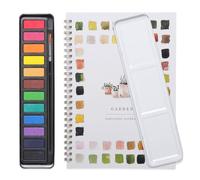 Watercolor Workbooks,12 Color Watercolour Paint Workbooks Set,Beginner-Friendly Birds Watercolor Workbooks,Art Crafts Painting Supplies, Arts & Crafts Gift for Teens, Adults (8)