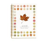 Watercolor Workbooks, Coloring Book Beginner Friendly Painting Kit, Beginner-Friendly Watercolor Workbooks, Easy Nature Scenes Paint Set, Creative Exploration Gift for Kids Teen Adults (Autumn)