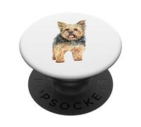 Watercolor | Yorkie Yorkshire Terrier Owners PopSockets Swappable PopGrip
