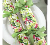Watercolour Berries | Christmas Cracker Craft Kit | Makes 6 Large Crackers