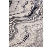 Watercolour Blue Rug - Soft Abstract Design - 120X170 cm