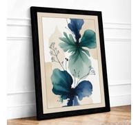 Watercolour Botanicals Botanical Framed Wall Art Print A1 (84.1×59.4cm)