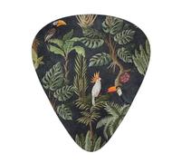 Watercolour Cactus Acoustic Guitar Picks - Premium Guitar Plectrum For Bass And Electric Guitar