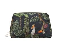 Watercolour Cactus Print Women Makeup Bag Cosmetic Travel Vanity Pouch Toiletry Everyday Essential Organizer