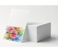 Watercolour Card Smooth White & Premium White 300gsm A3 A4 A5 A6 + Other Sizes (A3 x 10 Sheets AM531)