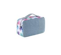 Watercolour Double Vanity Case Derrière la porte (DLP), Multicolored, Vanity Case