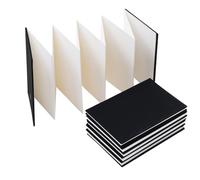 Watercolour Hardback Concertina - Accordion-fold Design - Travel Protable Journal Watercolor Book - Sketchbook - Hot Pressed - 300 GSM - 15 x 100 cm - One Book
