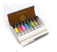 Watercolour paint professional travel box tubes brush artists Sennelier 10ml