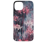Watercolour Painting Japanese Spider Lilies Case for iPhone 15 Plus