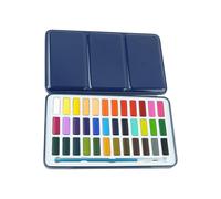 Watercolour Paints - Watercolour Paint Set, Beginners Watercolour Kit, Bright Washable Colours, High Transparency & Fluidity, Ideal for Children, Adults & Building, Smooth Painting & Creative
