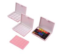 Watercolour Palette Empty 12/24 Grids Watercolor Box Portable Mini Water Colour Palette 0.5/1Ml Travel Painting Sketch Box(1ml 12 grids)