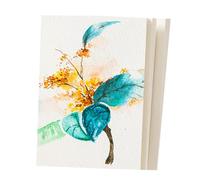 Watercolour Paper 300 GSM, 100% Cotton Art Supplies Watercolour Colouring Book, Painting Paper Postcards for Children Students Teachers Artists Gouache