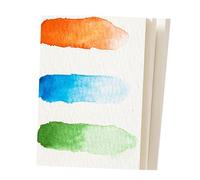Watercolour Paper 300 GSM, 100% Cotton Paper Watercolour Colouring Book, Watercolour Paper Painting Paper Watercolour Paper Postcards for Children Students Teachers Artists Gouache Drawing (120