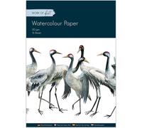 Watercolour Paper Pad A4 16 Sheets of 210gsm Artist Quality