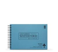 Watercolour Paper Saunders Waterford Fat Pad 140lb 7.5x11"/19x28cm Rgh