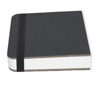 Watercolour Paper, Watercolour Sketchbook 3.94 * 3.94in 30 Sheets Watercolor Journal Mini Watercolor Sketchbook Sketch Pad for Artists Drawing Painting Supplies Postcards (Black)