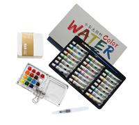 Watercolour Set, Watercolour Creative Set, Portable Equipment Palette for Beginners, Lovers, Professionals, Outdoor, Amateurs, Hobbyists